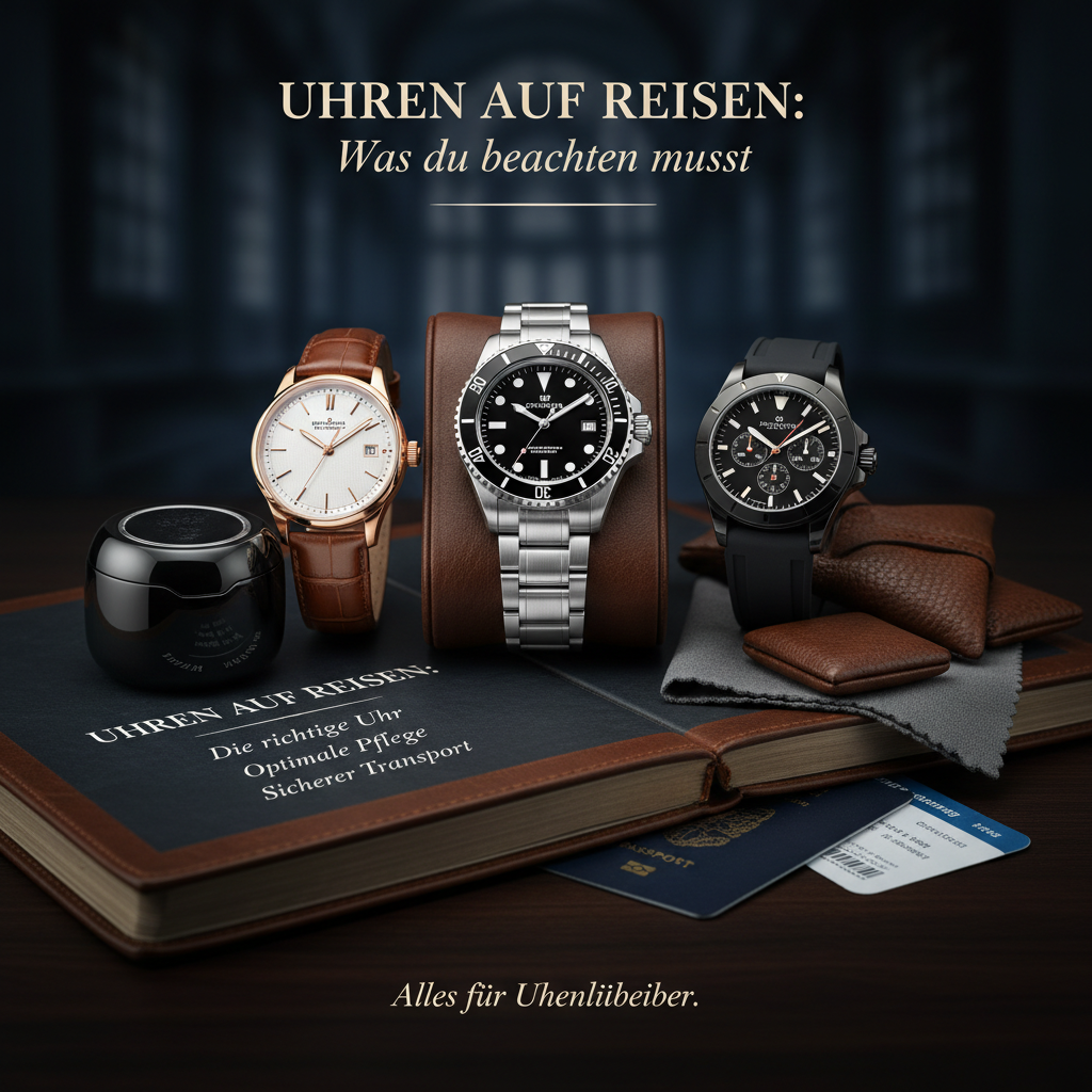 Uhren auf Reisen: Was du beachten musst