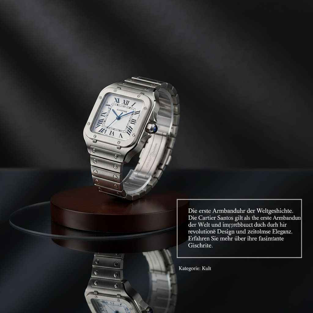 Cartier Santos: Die erste Armbanduhr der Weltgeschichte
