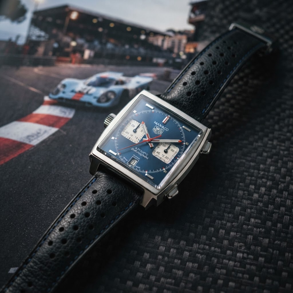 TAG Heuer Monaco – Das Quadrat des Rennsports
