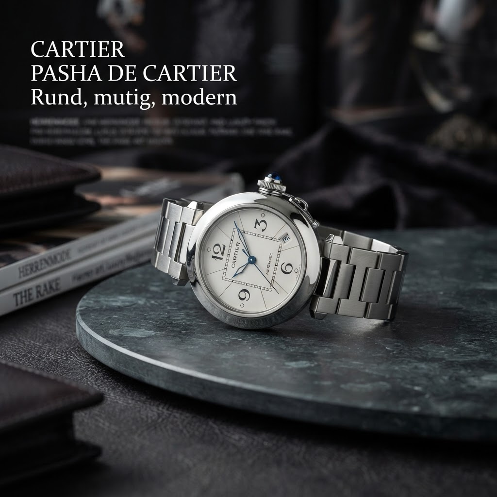 Cartier Pasha: Rund, mutig, modern
