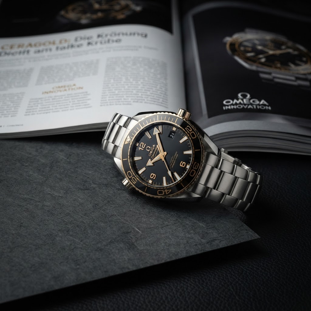 Ceragold von Omega: Die Krönung der Lünette