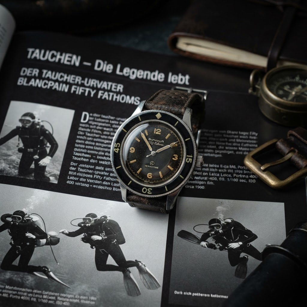 Blancpain Fifty Fathoms – Der Taucher-Urvater