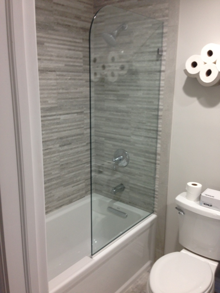 Shower door job 9
