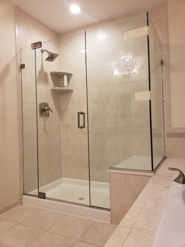 Shower door job 25