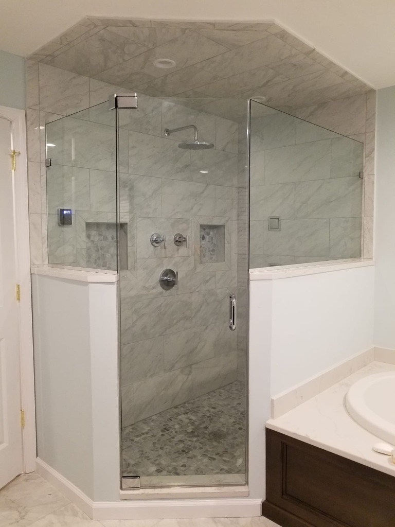 Shower door job 32