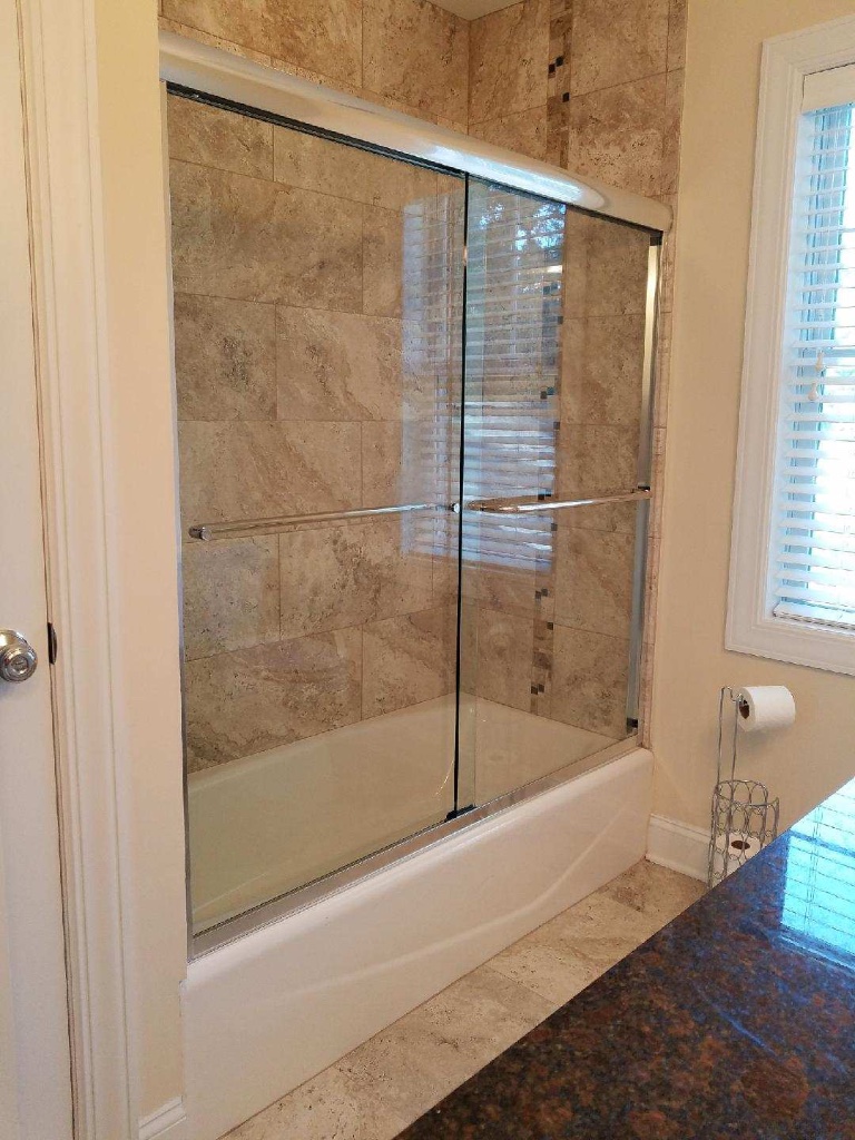 Shower door job 28