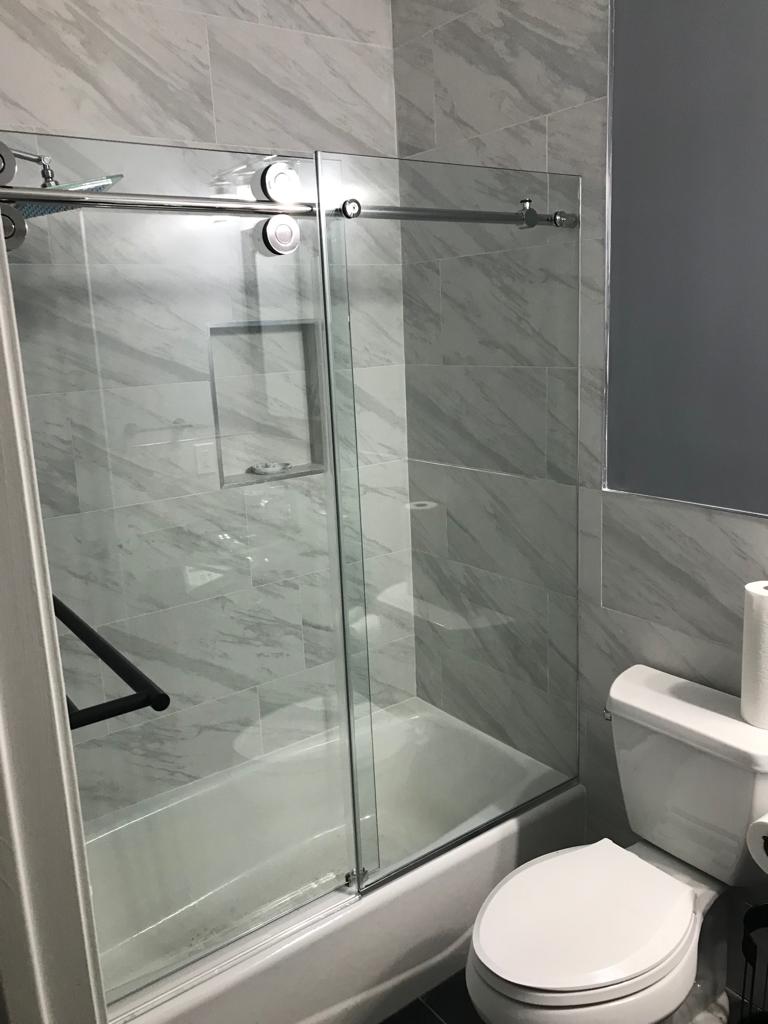 Shower door job 40