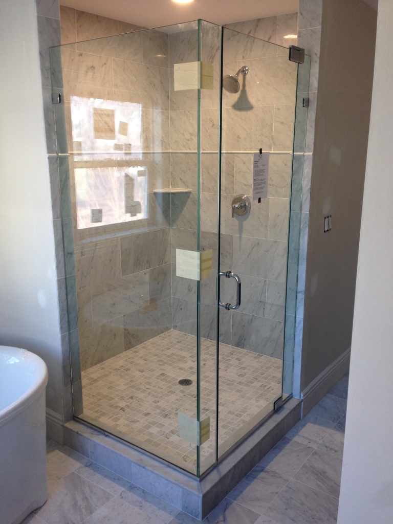 Shower door job 1