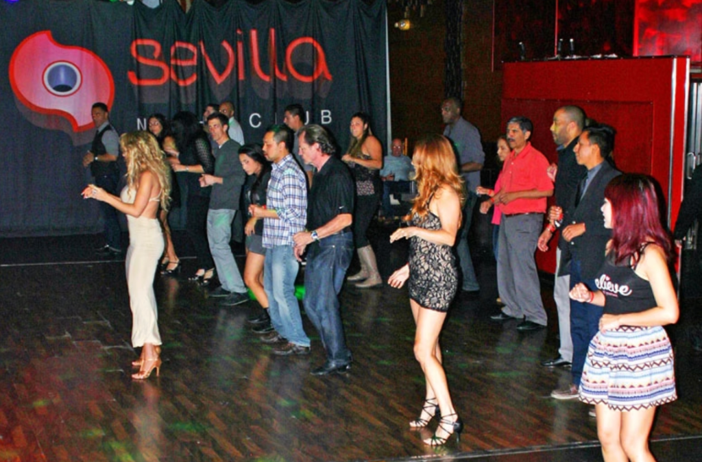 Sevilla nightclub event