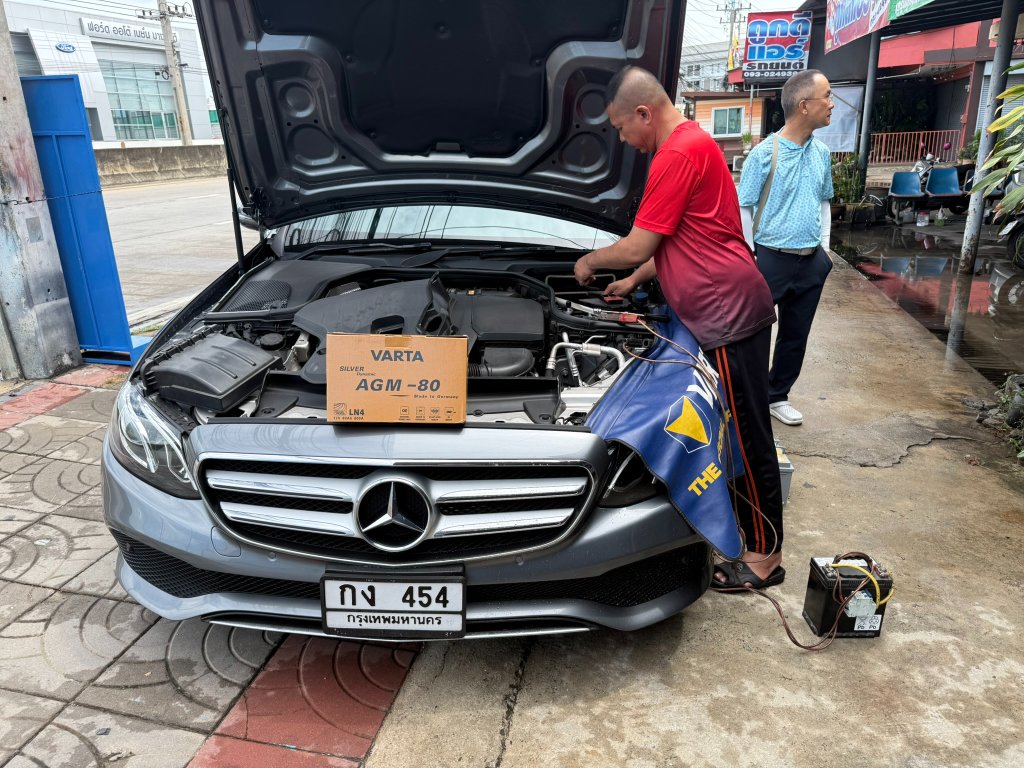 ผลงานเปลี่ยนแบตเตอรี่รถยนต์ 26