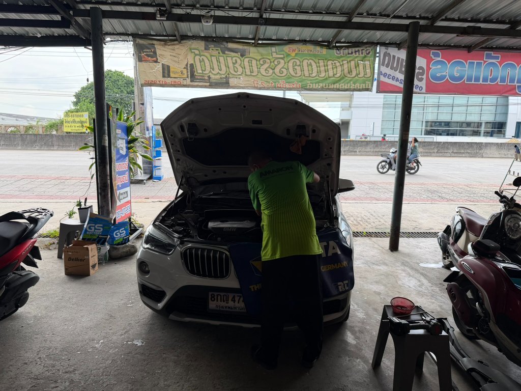 ผลงานเปลี่ยนแบตเตอรี่รถยนต์ 42