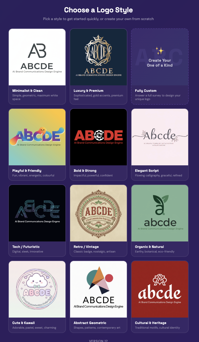 Luxury & Premium logo style