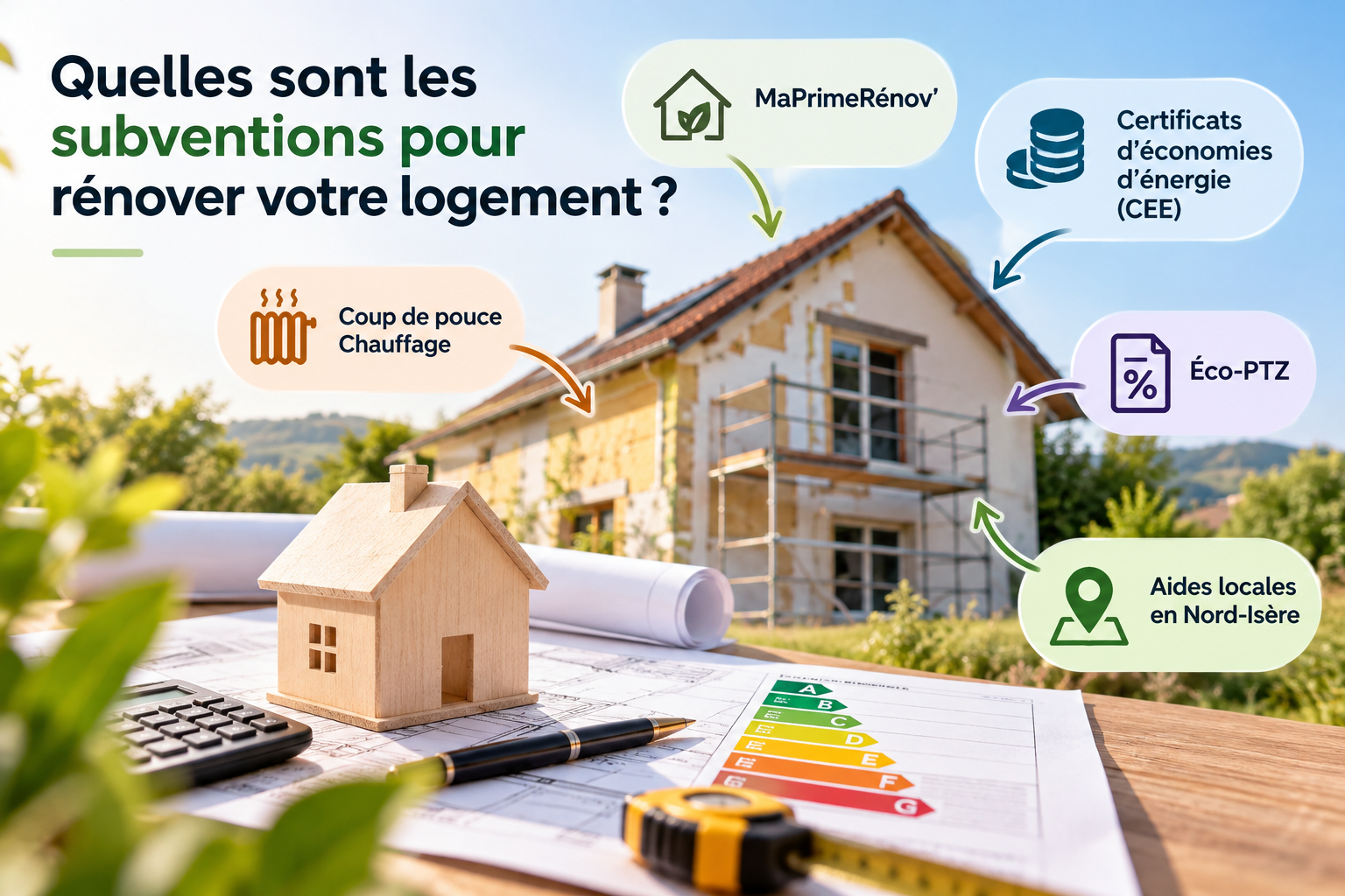 Quelles sont les subventions pour rénover votre logement ?