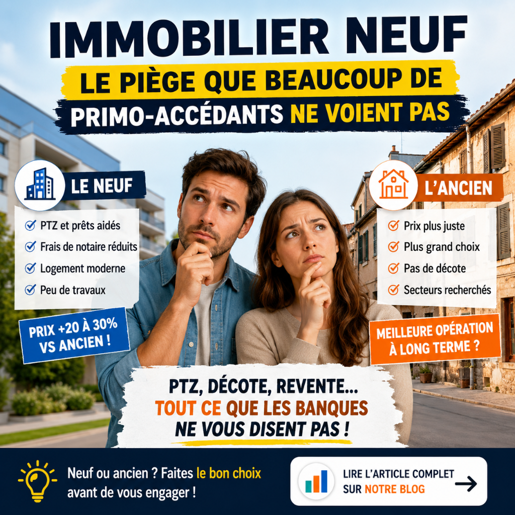 Immobilier neuf : le piège que beaucoup de primo-accédants ne voient pas