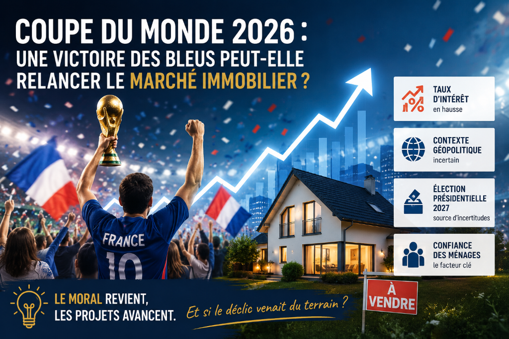 Coupe du monde 2026 : une victoire des Bleus peut-elle relancer le marché immobilier ?