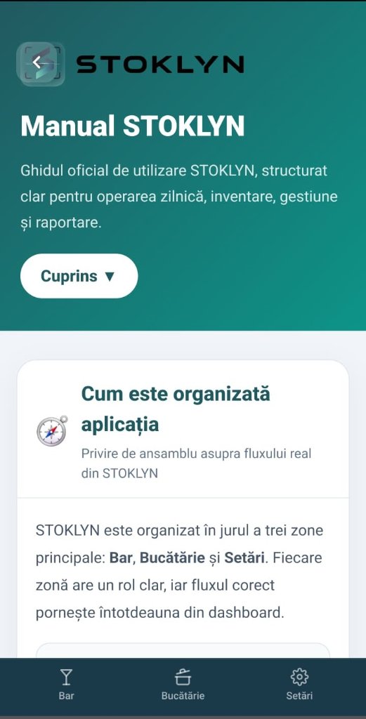 Manual integrat