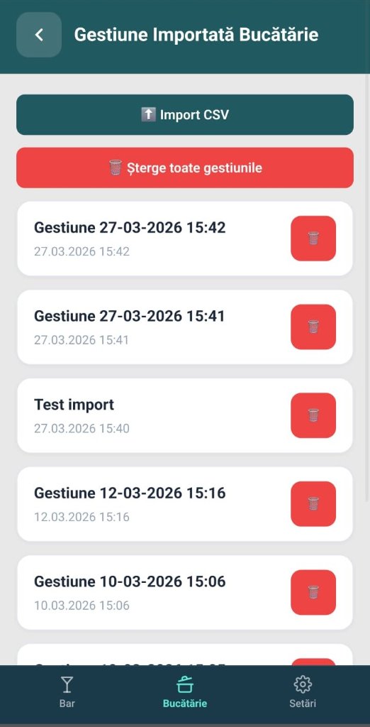 Import gestiune