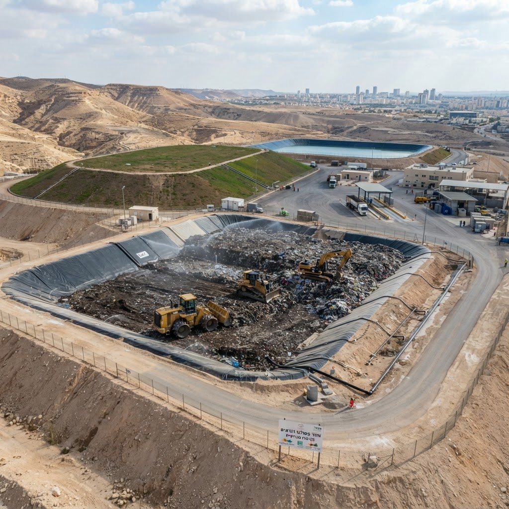 אתר הטמנה מורשה בישראל — מתקן פסולת מאושר