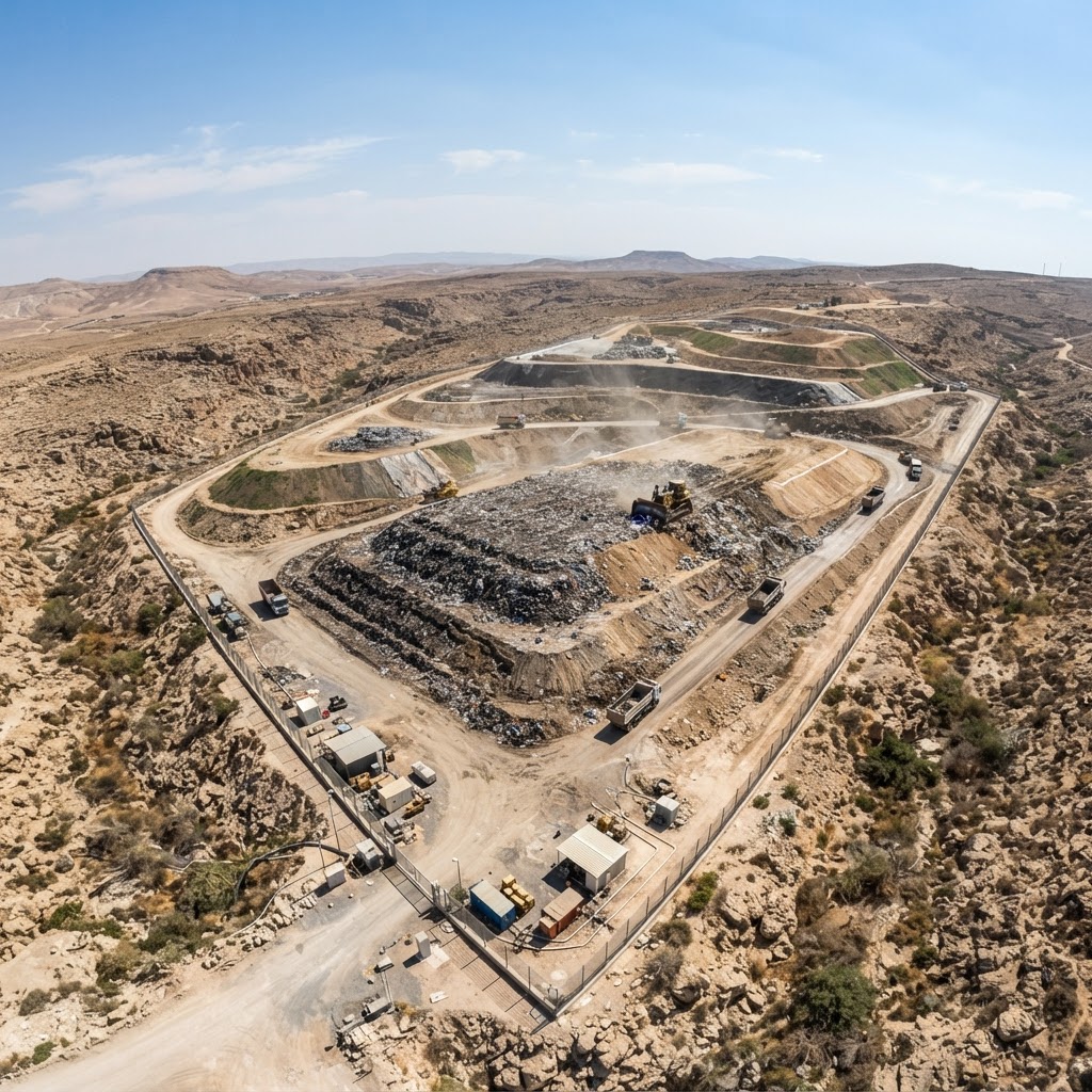 מטמנות ואתרי הטמנה בישראל — רשימה מלאה