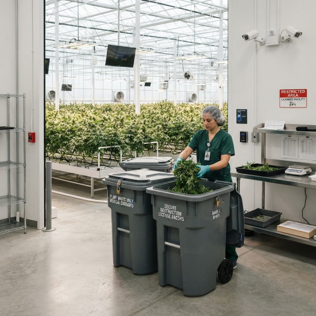פסולת גידול קנאביס רפואי - ClickTon Medical Cannabis Waste