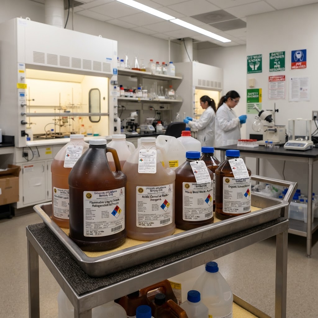 פסולת כימית ממעבדות - ClickTon Lab & R&D Chemical Waste