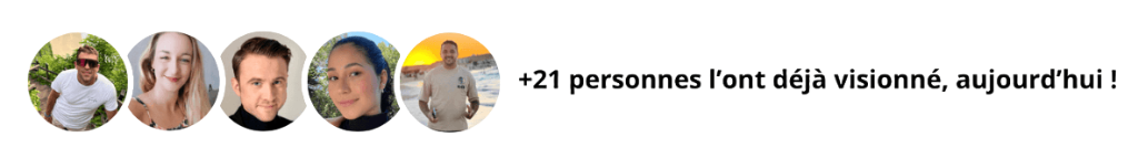 +21 personnes l'ont déjà visionné, aujourd'hui !