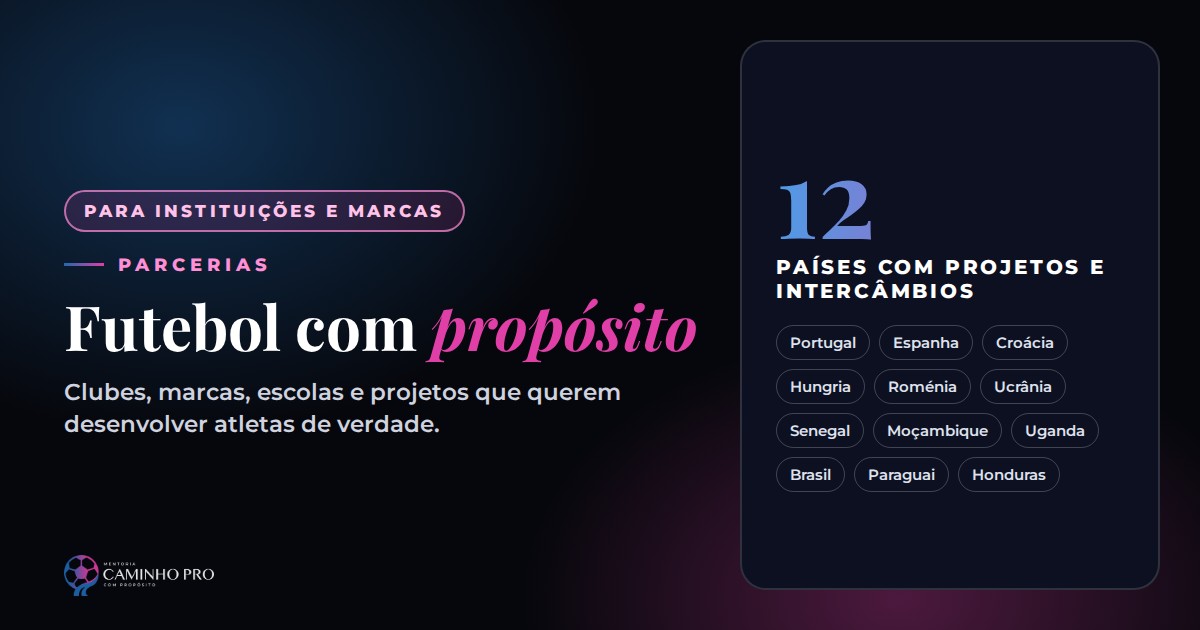 Parcerias Caminho PRO