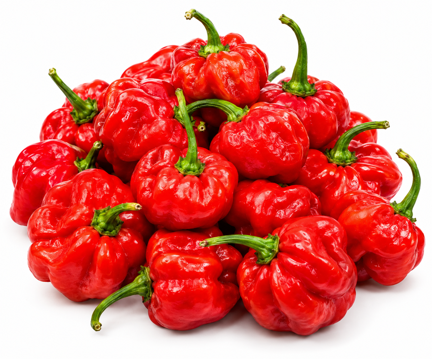 Red Scotch Bonnet Peppers