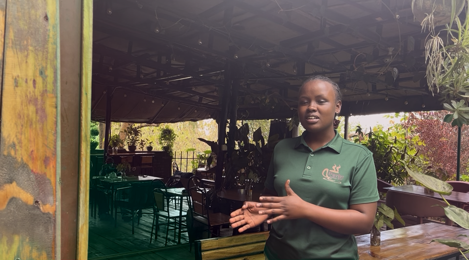 One of the Perk & Plate team members speaking about Rwandan food culture.