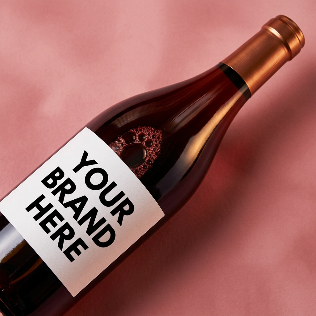 Your wine brand bottle