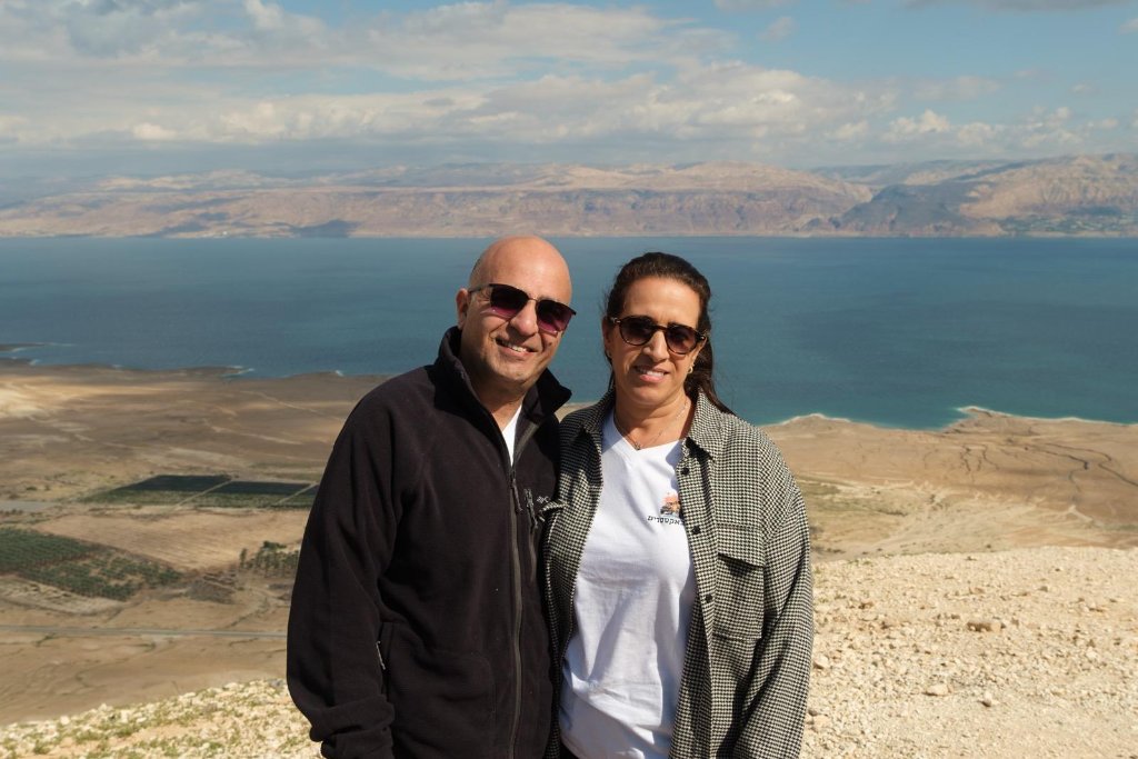 אורית וירון שמעון (הוריהם של נופר ז"ל ודותן הי"ד)