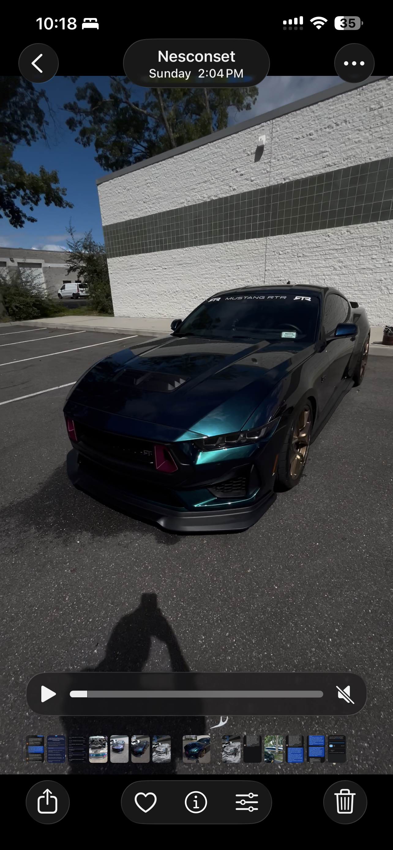Finished Ford Mustang after JM Supreme Shine mobile detailing
