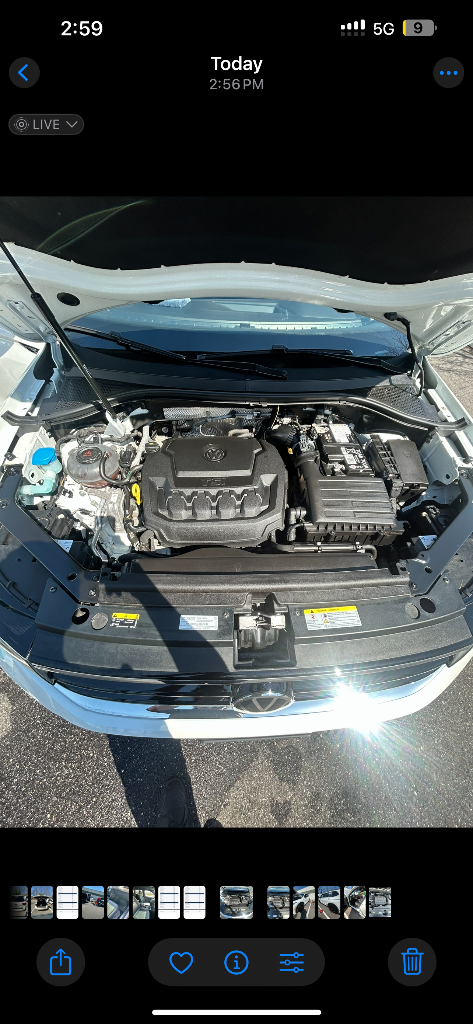 Engine bay after JM Supreme Shine detailing