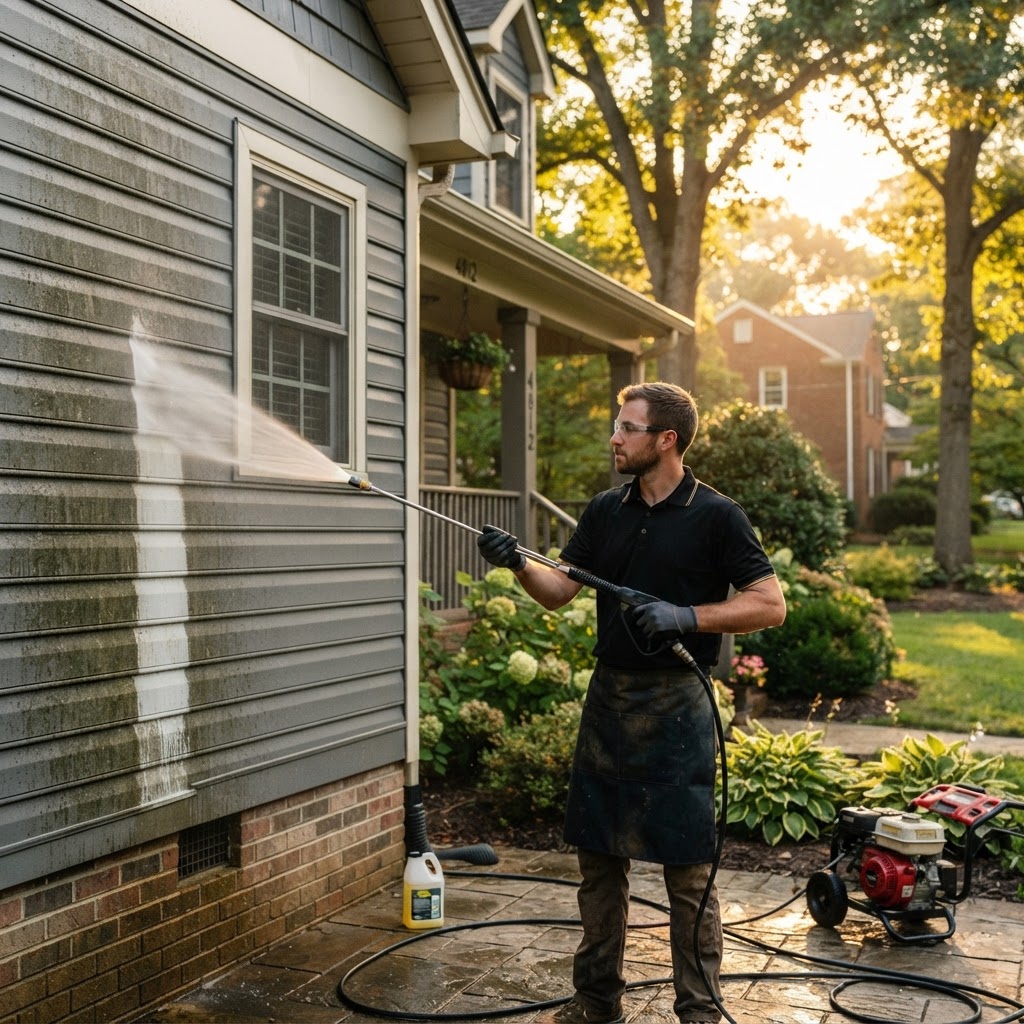 How Much Does Pressure Washing Cost in Richmond VA? (2026 Price Guide) — Apex Space Systems blog