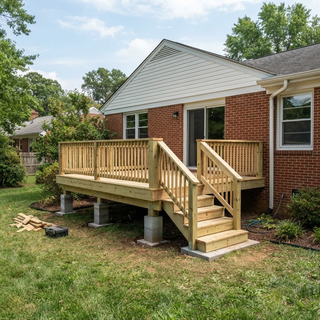 How to Choose the Right Deck Size and Design for Your Midlothian VA Home — Apex Space Systems blog