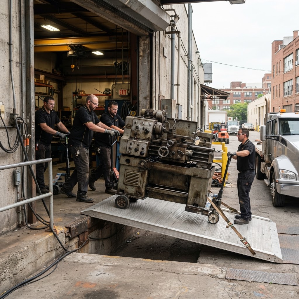 Industrial Equipment Hauling & Removal in Richmond VA: What's Actually Involved — Apex Space Systems blog