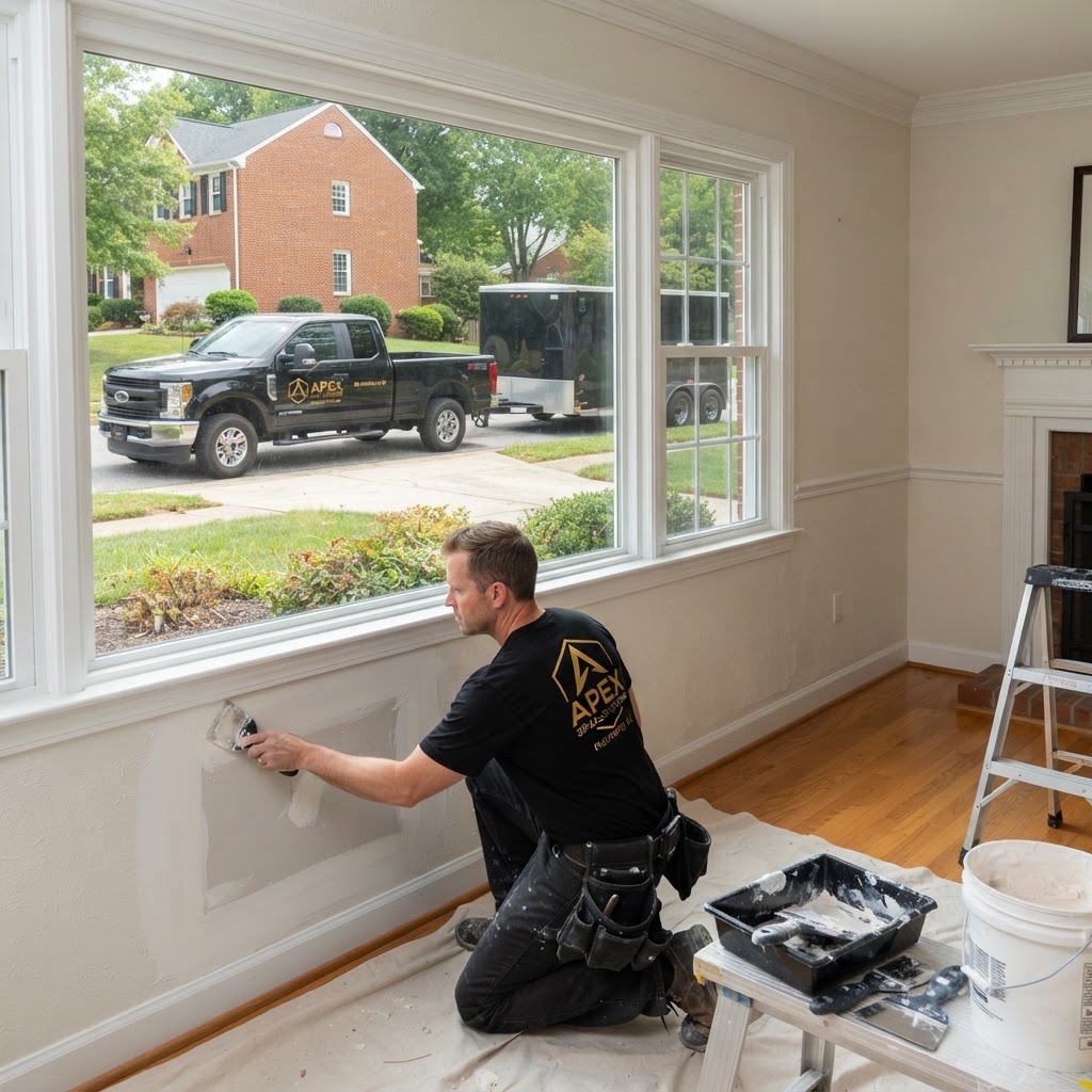 How to Repair Drywall Yourself — Richmond VA Homeowner Guide — Apex Space Systems blog
