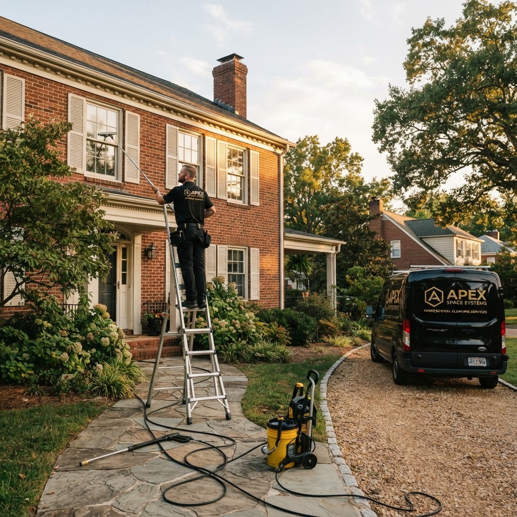 Window Cleaning vs Pressure Washing: What's the Difference for Richmond VA Homes? — Apex Space Systems blog