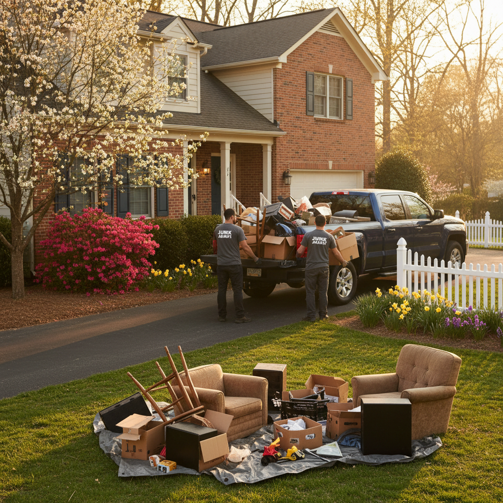 Spring Cleaning Junk Removal: How to Declutter Your Richmond VA Home the Right Way This May — Apex Space Systems blog