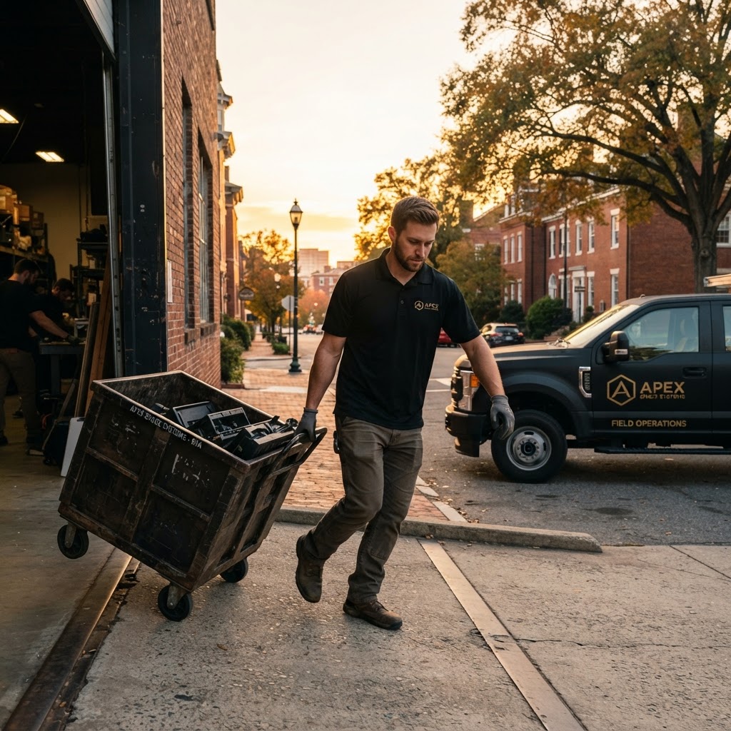 How Much Does a Warehouse Cleanout Cost in Richmond VA? (2026 Commercial Pricing Guide) — Apex Space Systems blog