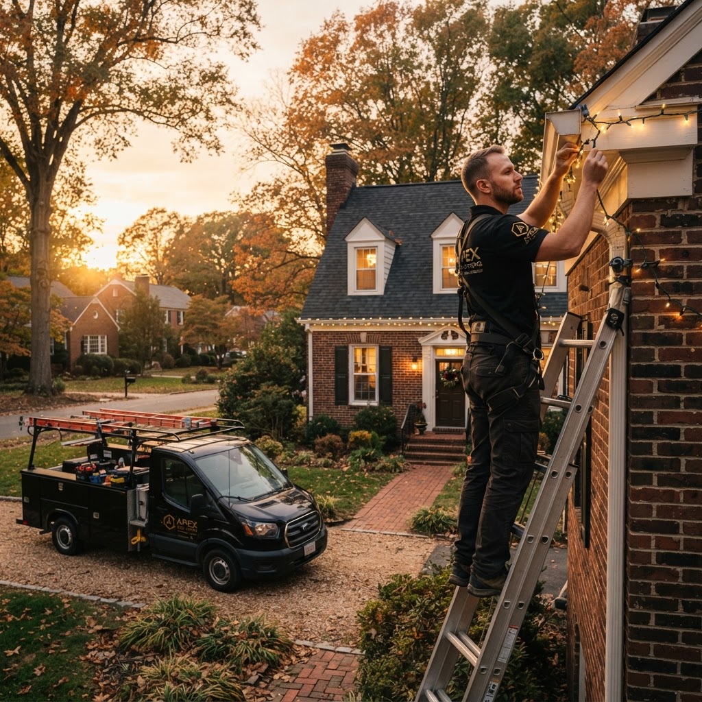 Fall & Winter Outdoor Decoration Installation in Richmond VA: What to Do Now and What to Skip — Apex Space Systems blog