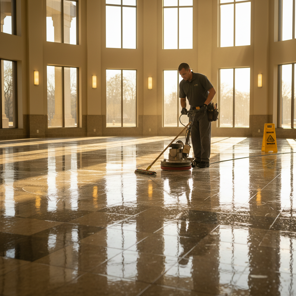 How Often Should You Strip and Wax Commercial Floors in Virginia? — Apex Space Systems blog