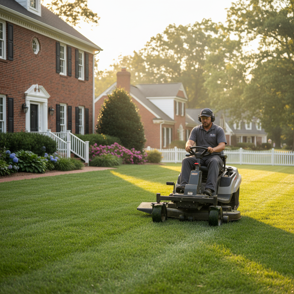 How Much Does Lawn Care Cost in Richmond VA? (2025 Pricing Guide) — Apex Space Systems blog