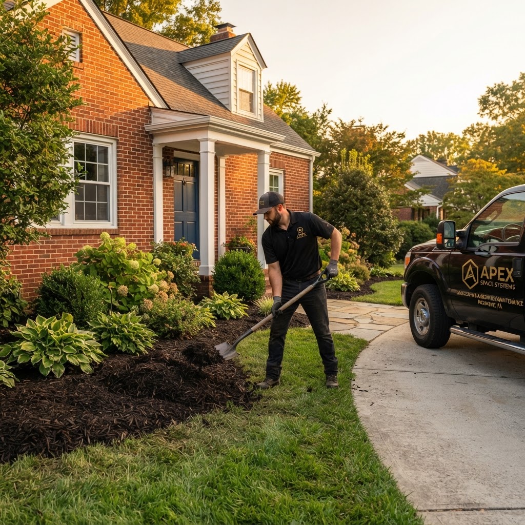 What's the Difference Between Mulching and Landscaping in Richmond VA? — Apex Space Systems blog