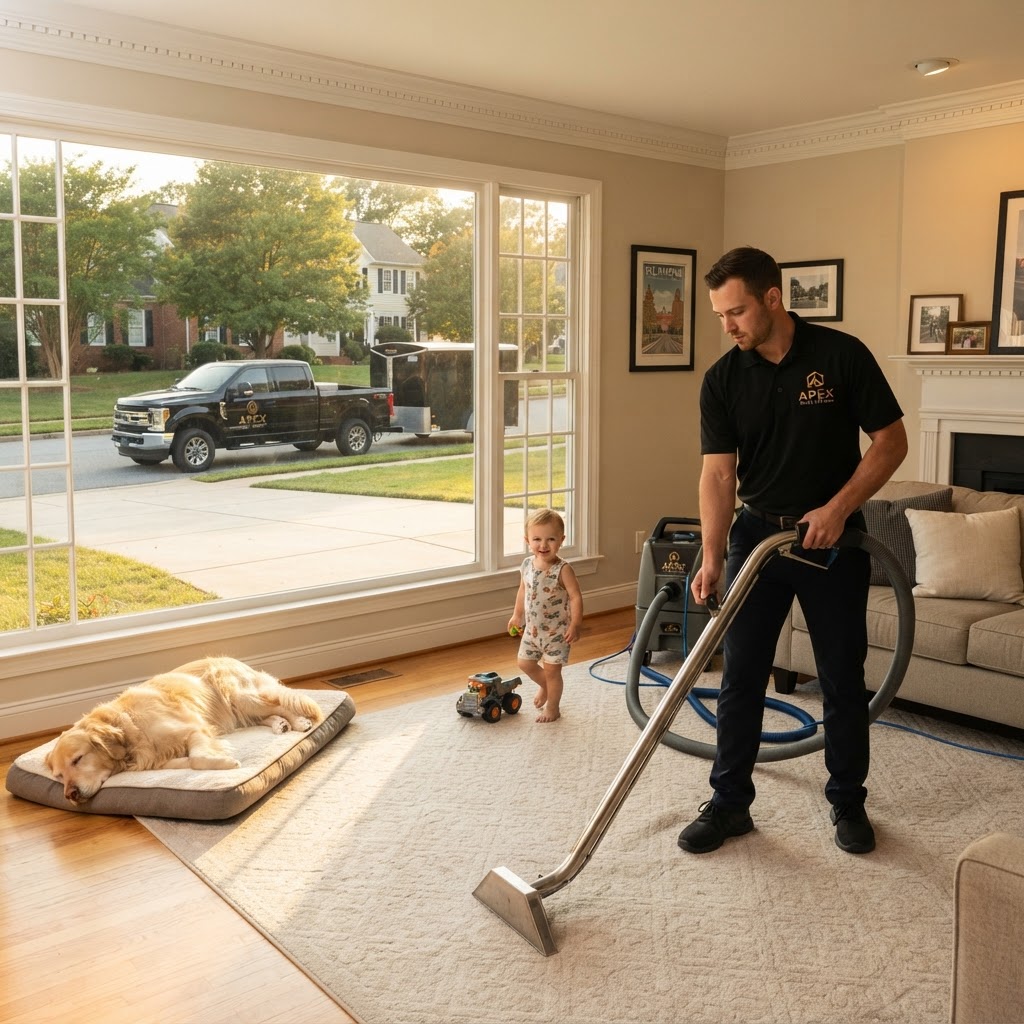Is Professional Carpet Cleaning Safe for Kids and Pets in Richmond VA? — Apex Space Systems blog