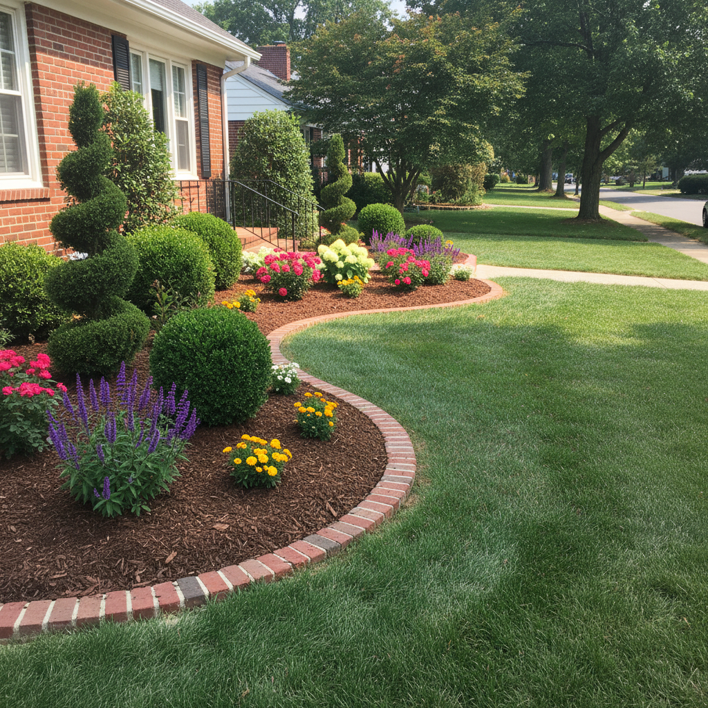 Professional Landscaping & Mulch service in Richmond VA by Apex Space Systems