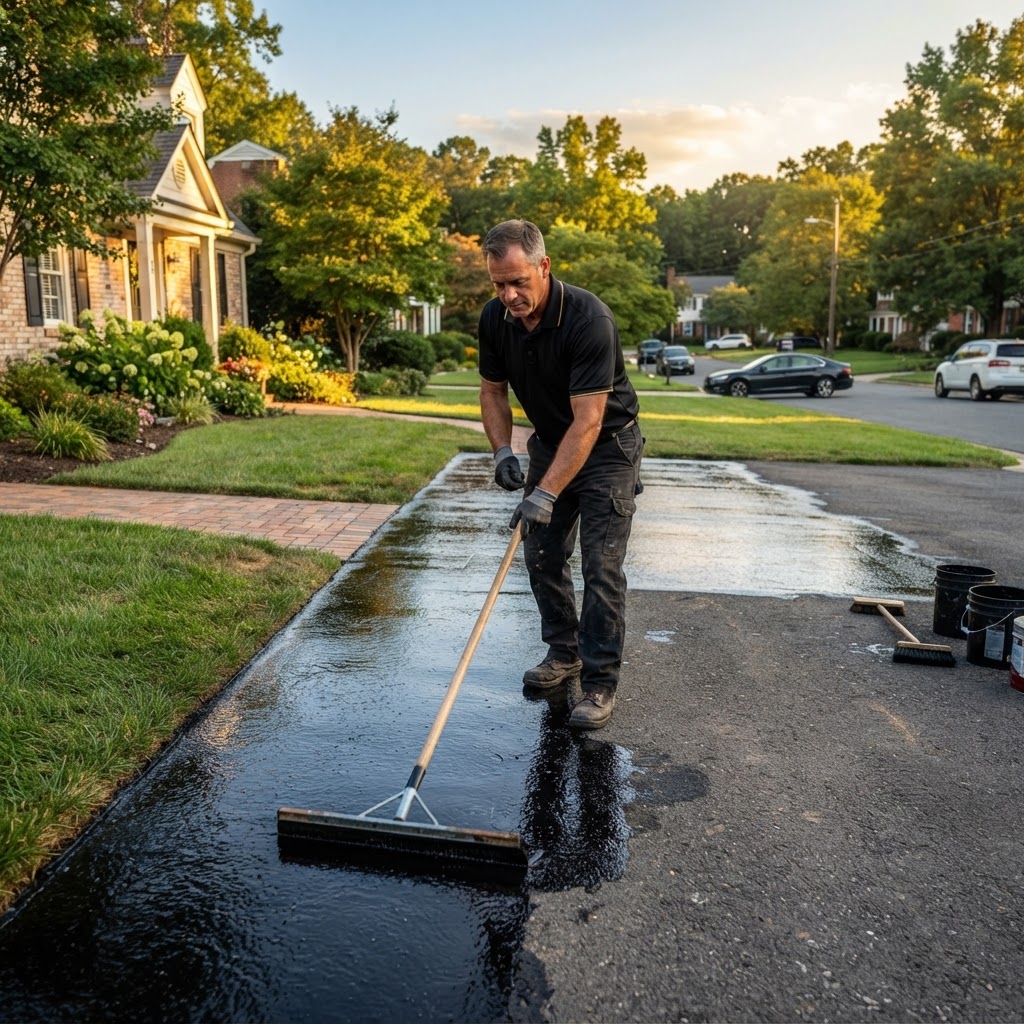 Best Time of Year to Seal a Driveway in Richmond VA (And Why August Is Actually Ideal) — Apex Space Systems blog