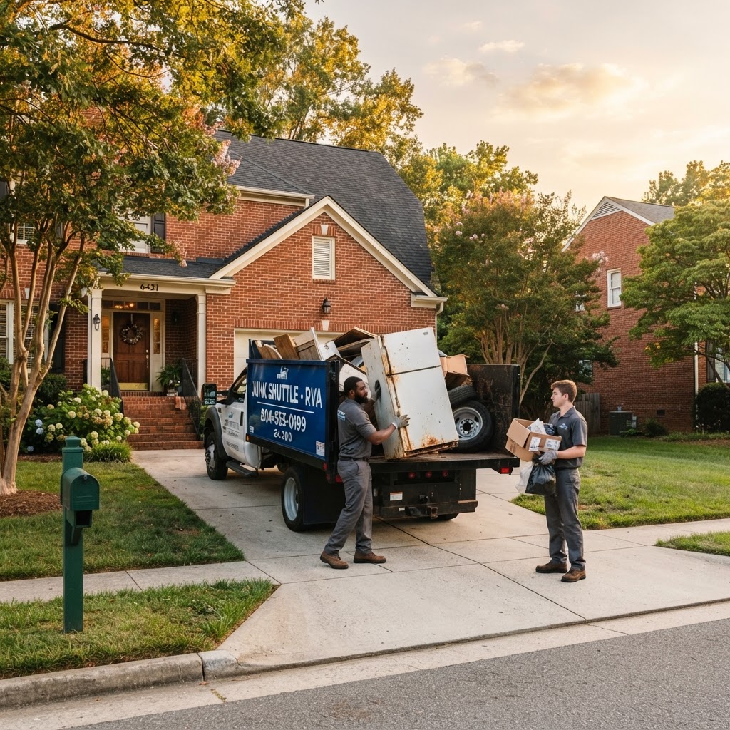 How Much Does Junk Removal Cost in Richmond VA? (2026 Honest Pricing Guide) — Apex Space Systems blog