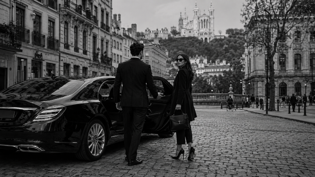 Lyon Private Chauffeur Service Private chauffeur service in Lyon with a premium Mercedes vehicle