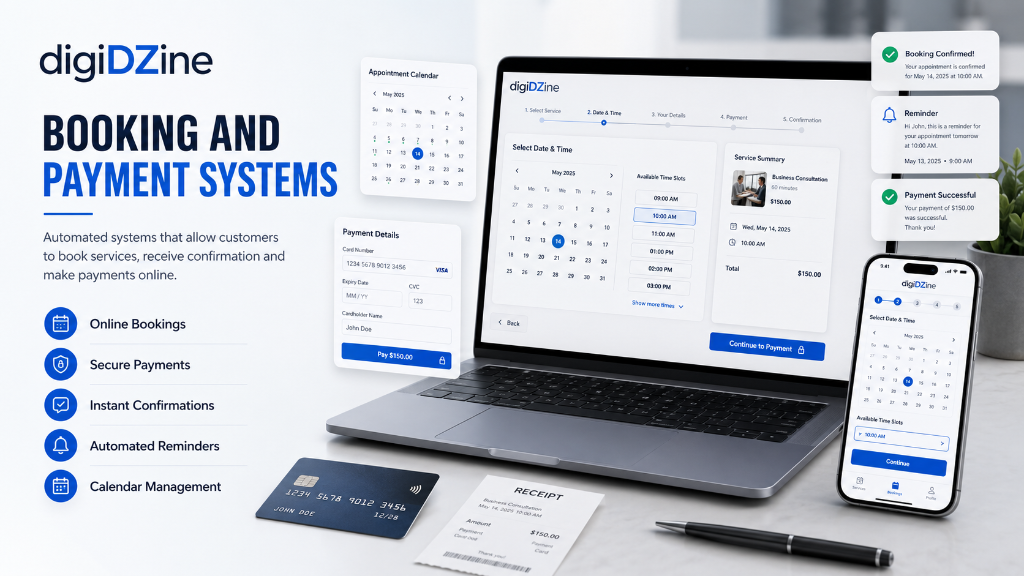 BOOKING AND PAYMENT SYSTEMS